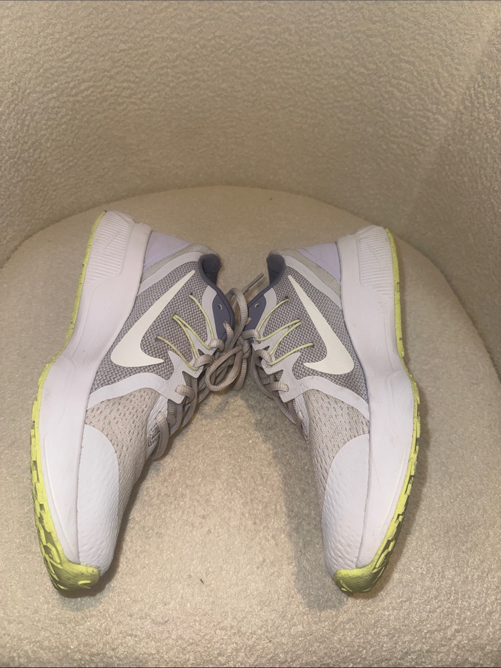 Nike Zoom Span Women's Gray & Lilac Running Sneakers - Picture 3 of 10